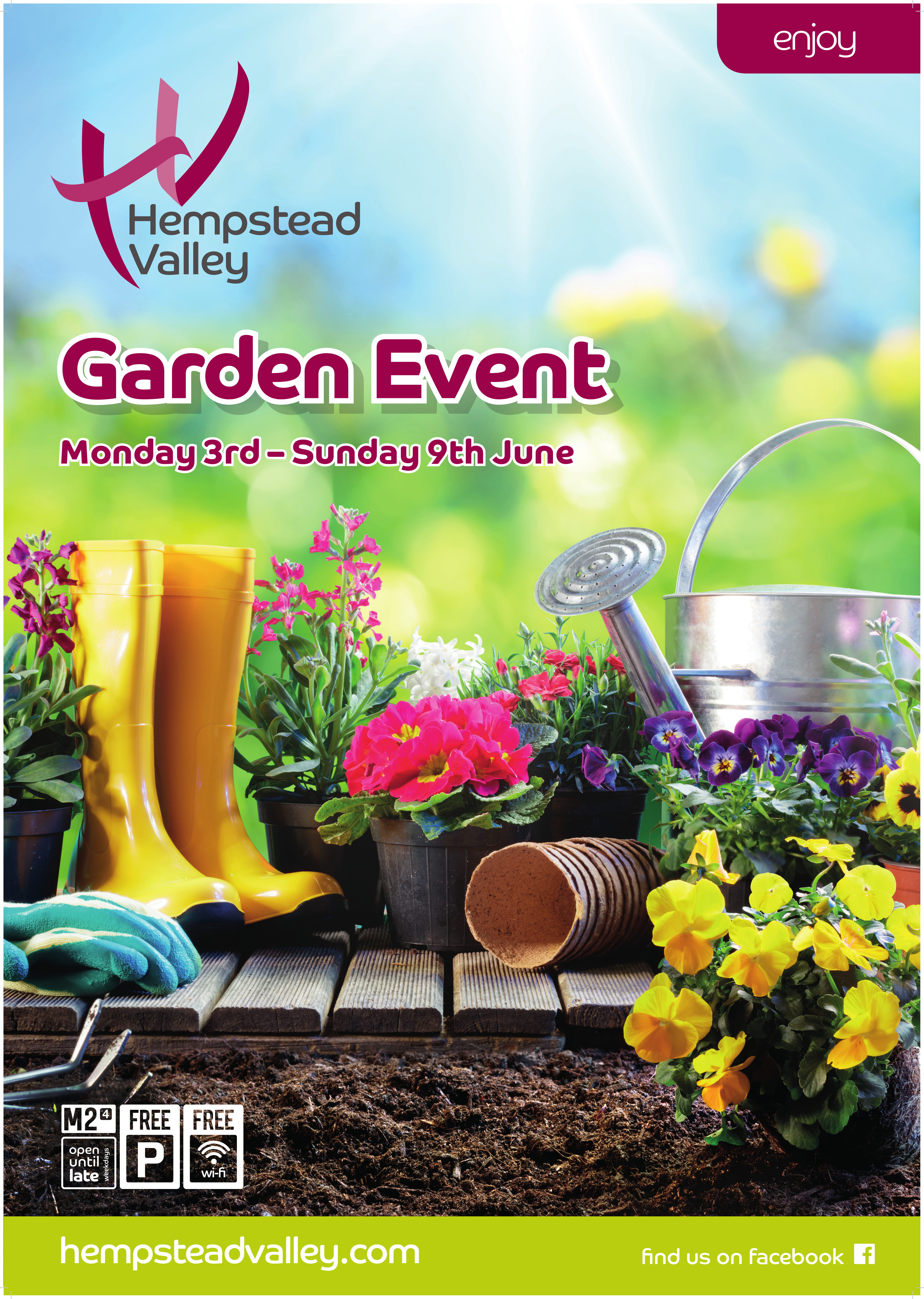 Garden Event 3rd - 9th June